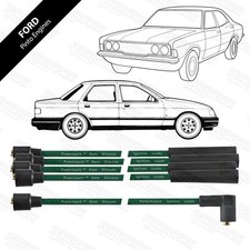 Ford Pinto OHC HT Leads for Sierra Cortina Granada Capri by Powerspark