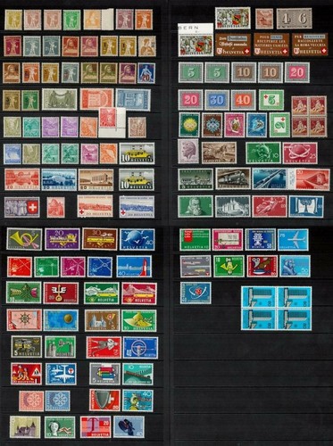 Switzerland mostly mnh - mostly,
