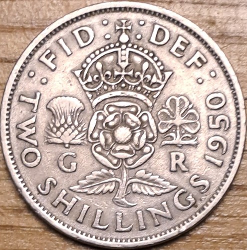 1950 king george florin or - 1950,