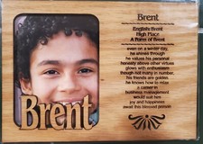 BRENT Personalized Engraved