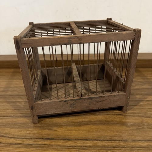 Antique wooden coal miner - wooden,
