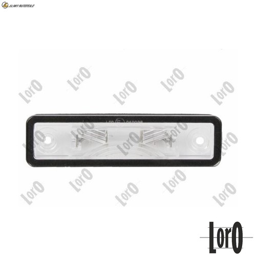 License plate light - license, 037-20-905