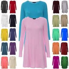Women Ladies Long Sleeve Swing