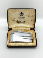 Retro vintage Ronson Varaflame lighter in original box - collectable