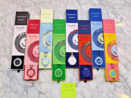 Complete set swatch audemars - complete, x