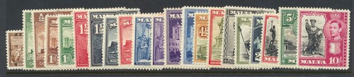 Malta 1938 10 - malta, ¼d-10/-