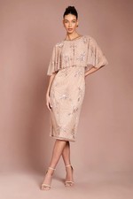 Coast Blush Midi Dress Womens