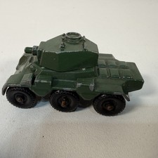 Matchbox Lesney 67A Saladin Armoured Car – 1959 Vintage Military Diecast 6x6