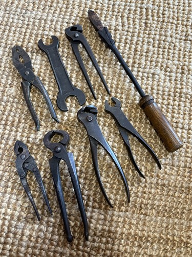 Vintage blacksmith farrier - blacksmith,