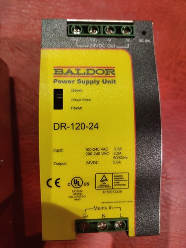 Baldor 24vdc din rail - 5a,