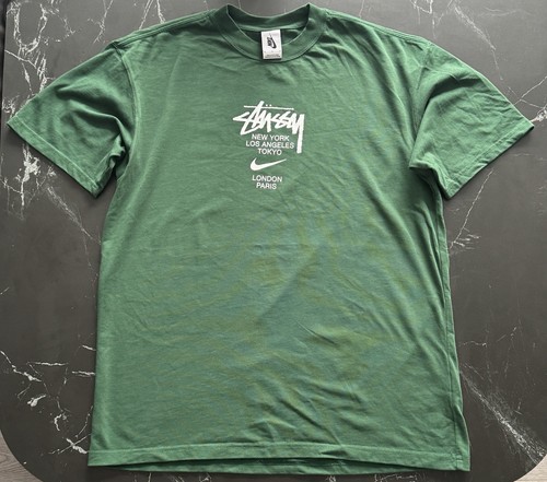 Nike stüssy world tour tee - stüssy,