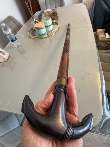 Anchor handle solid - solid, brass