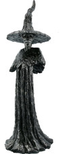 Nemesis Now TALYSE Forest Woman Black Witch Wicca Pagan Figurine Ornament 30cm 