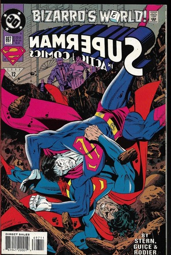 Action comics 697 back - comics, #697