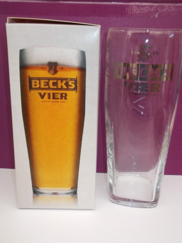 Becks vier lager - becks, glass
