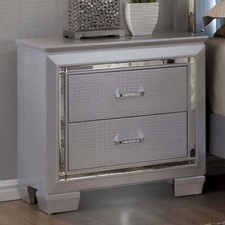 Modern LED Nightstand w/