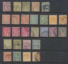 Ceylon stamps 1886 1891 - stamps, 1886-1891