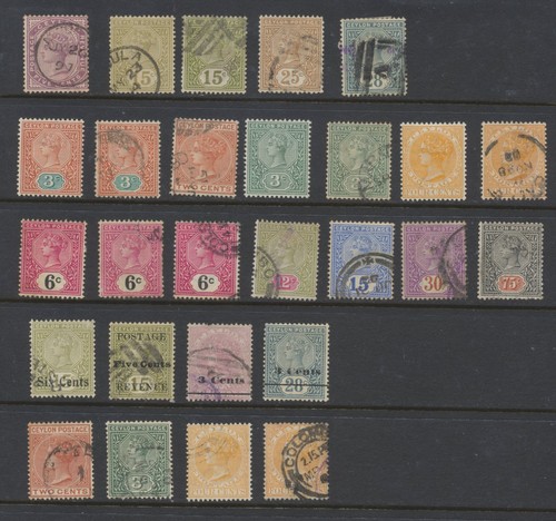 Ceylon stamps 1886 - ceylon,