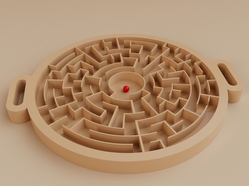 Maze game for - maze, rolling