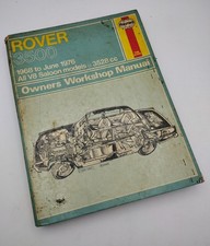 Rover 3500 Owners Workshop