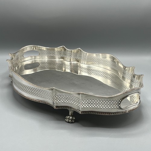 Antique silver plated gallery - silver,