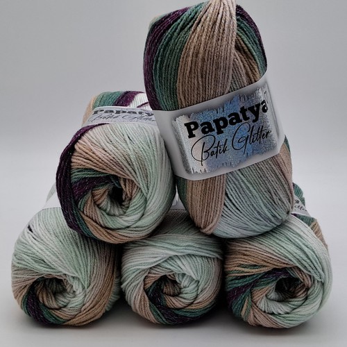 Papatya batik glitter knitting - papatya,