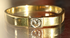 585 gold ring brilliant 0.12