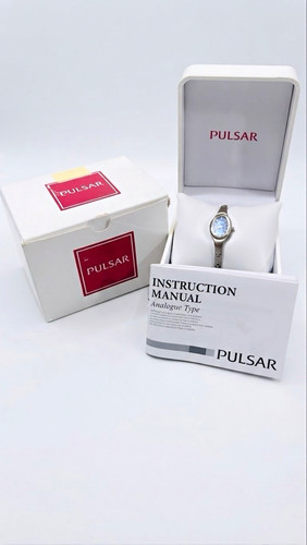 Pulsar ladies womens oval - ladies, blue