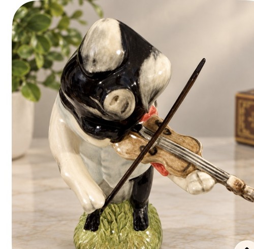 Beswick pig promenade musician - beswick,