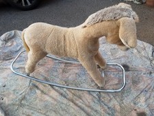 Vintage MERRYTHOUGHT Rocking Donkey with Tags Good Condition  for age .. England