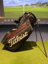 Titleist Tour Series Premium Golf Carry Stand Bag jet Black red