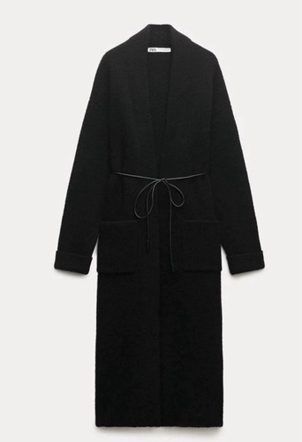 Zara women black - zara, wool