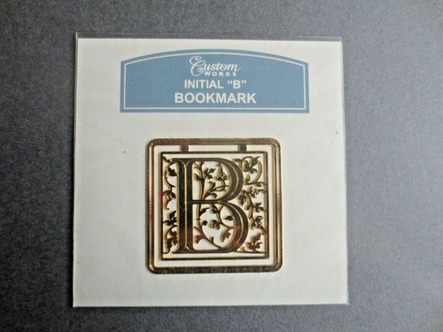 New bookmark letter - bookmark, b