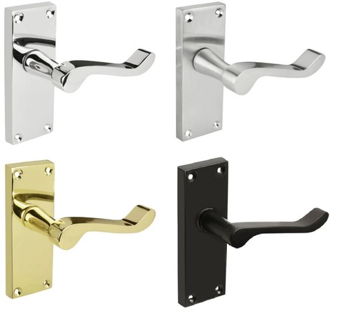 Victorian scroll door - scroll, handle