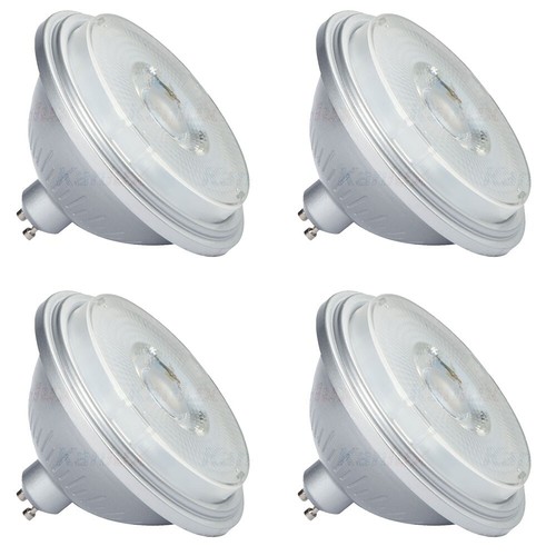 12w led ar111 gu10 - 4x,