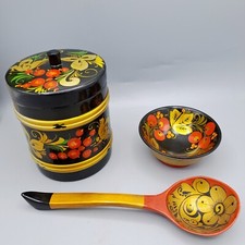 Vintage Paper Mache Lacquered