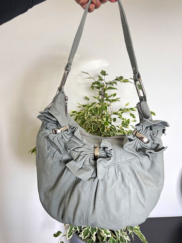 Suzy smith grey - grey, leather