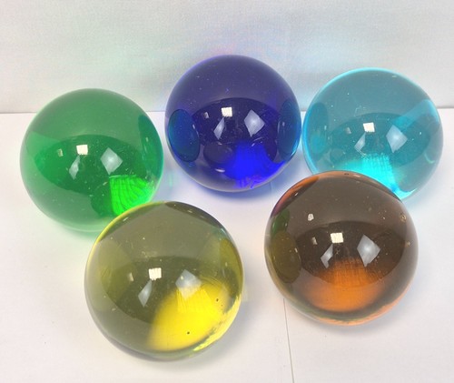 Set multicoloured glass - of,