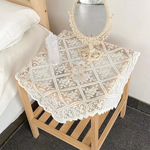 Antique lace tablecloth - antique,