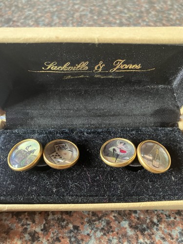 Vintage cufflinks the four - vintage,
