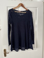 Women’s Navy Phase Eight Long Sleeved Top Excellent Conditon