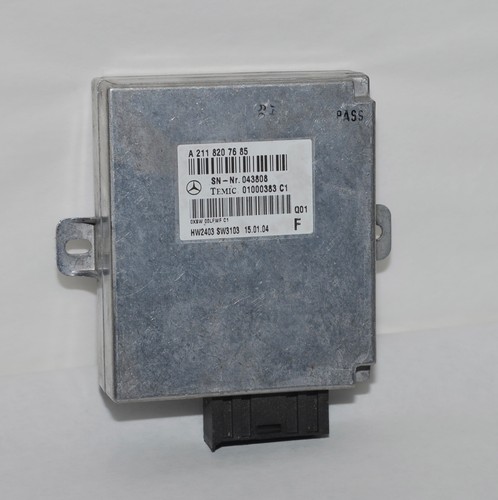 Mercedes w211 voice control - mercedes,