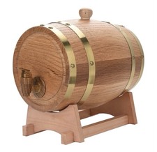 Whiskey barrel dispenser - barrel,