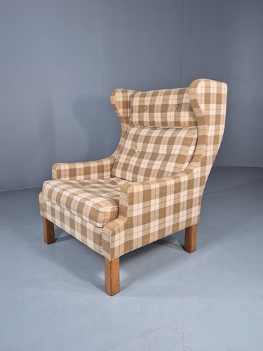 Vintage mid century wing back - mid,