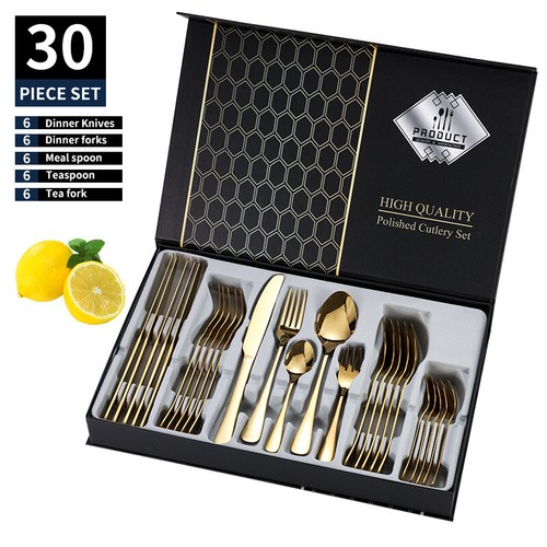 30x cutlery dinner set - cutlery,