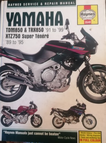 Haynes yamaha tdm850 - haynes,
