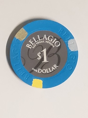 Chip from bellagio casino - 1.00,