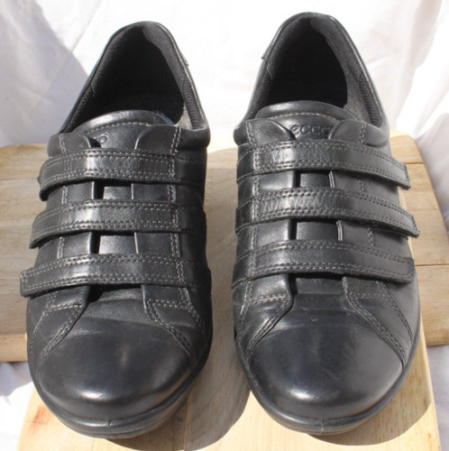 Ecco black leather ladies - ecco,
