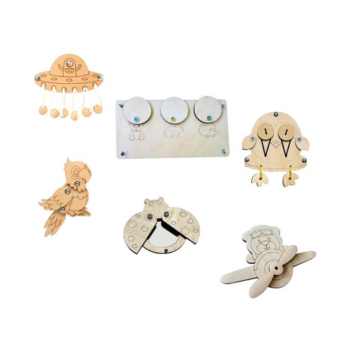 Busy board diy - wooden,