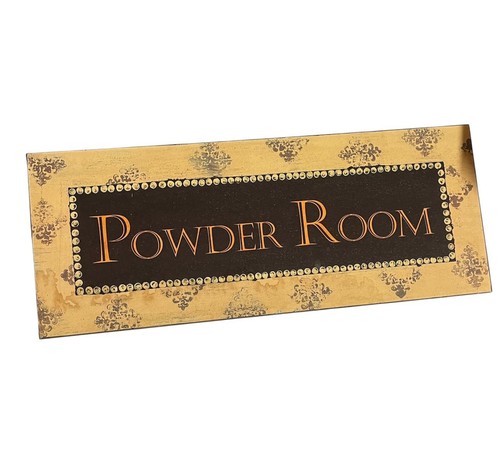 French white powder room - “powder, room”